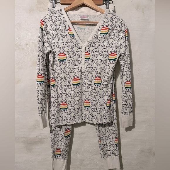 🌿Hanna Andersson Easter Print PJ Set - Picture 3 of 6